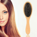 Wooden Massage Hair Brush with Metal Pins Message Comb with Air Cushio NDV