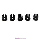 50PCS Practical 5mm Plastic Black LED Clip Holder Display Panel Bezel Mounts