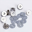 10 Sets Magnetic Handbag Bag Clothing DIY Clasps Sewing Craft Buttons 18mm