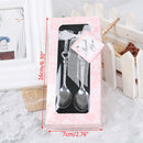 1pair Love Tea Coffee Drinking Spoon Teaspoon Wedding Party Valentine's Gift OZ