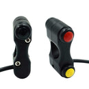 2 Buttons 22mm 7/8 '' Motorcycle ON-OFF Brake Horn BIN Switc T5U3