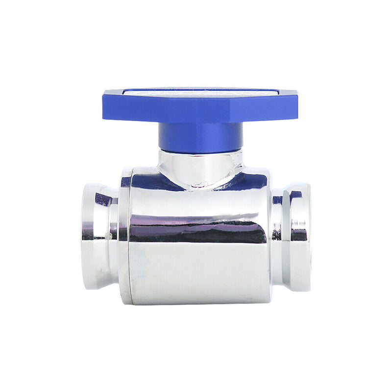 G1/4 Thread Vent Valve Water Ball Valve for PC Water Cooling System (Blue) A