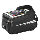 Waterproof Mountain Bike Top Tube Bag Cycling Touch Screen Phone Pannier