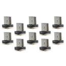 10Pcs Fasting Charging Micro USB Magnetic Tips for Cellphone Shaver Headset