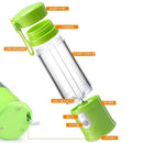 Portable Mini Travel Fruit USB Juicer Cup, Personal Small Electric Juice Mi