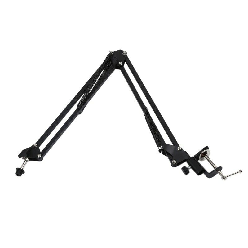 Pro Desktop Microphone Suspension Scissor Arm Microphone Stand Table Mounti
