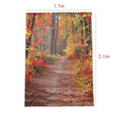 5x7ft Fall Autumn Forest Vinyl Photo Background Studio Photography Backdrop F6B8