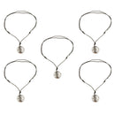 5Pcs Fashion Archangel Sigil Seal Solomon  Pendant Charm Necklace