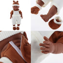 Kids Birthday Christmas Gift - Lifelike Full Vinyl 16inch Reborn African