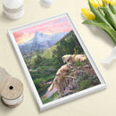 5D Diamond Painting DIY Drawing Full Round Drill Wolf World Kit Ornaments