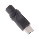 USB 3.1 Type C Male to DC 5.5X2.1mm Female Power Plug Extension Cable Connector