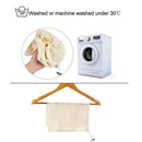Reusable Produce Bags, Natural Cotton Material Is Biodegradable, Machine Wa Z9L6
