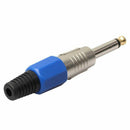 6pcs 6.35mm 1/4inch Male Mono Plug To RCA Female Jack Audio Adapter Connect