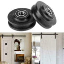 Home Sliding Barn Door Wheel Closet Hardware Roller Cabinet Window Pulley M M0P5