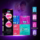 MingLiu 24 Count Mixed Tight Condom Dotted Textured Smooth Light 6 of Each K2B2