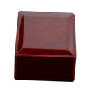 Rosewood Ring Box, Single Ring Solid Wood Marriage Jewelry Storage Case, Gift
