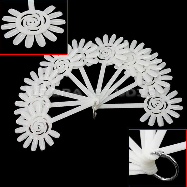 New 120 Tips Nail Art Design Wheel Flower Shape Board Practice Display Fan