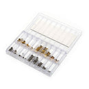 140X Watch Crown Parts Replacement Assorted Dome Flat Head Watch Accessories!Q3C