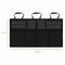 Car Rear Seat Back Storage Bag Multi Hanging Nets Pocket Trunk Bag Organize X8B1