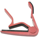 Clamp Key Trigger Capo for Acoustic Electric Classic Guitar (Pink)