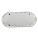 DIY Bags PU Pad Bottom Base Shaper Bag Cushion Mat w/ 60 Holes 25x12x0.4cm