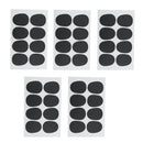 40 Pieces Alto/Tenor Saxophone Mouthpiece Patch Pad Rubber Cushions Sax Part