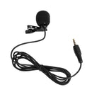 High Sensitivity Stereo HiFi Sound Lavalier Clip-on Condenser Microphone