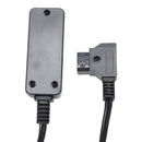 Male D-Tap Power Tap to 4 Female D-Tap P-Tap Hub Adapter for Photography Po