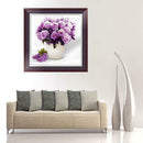 Diamond Painting DIY 5D Embroidery Cross Stitch Craft Purple Flower Rose