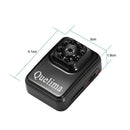 Quelima R3 Mini Car Camera Hd 1080P Dvr 8 Infrared Led-Night-Vision Sports