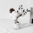 6pcs Artificial flowers cotton bouquet christmas decorative flowers wreSEAU