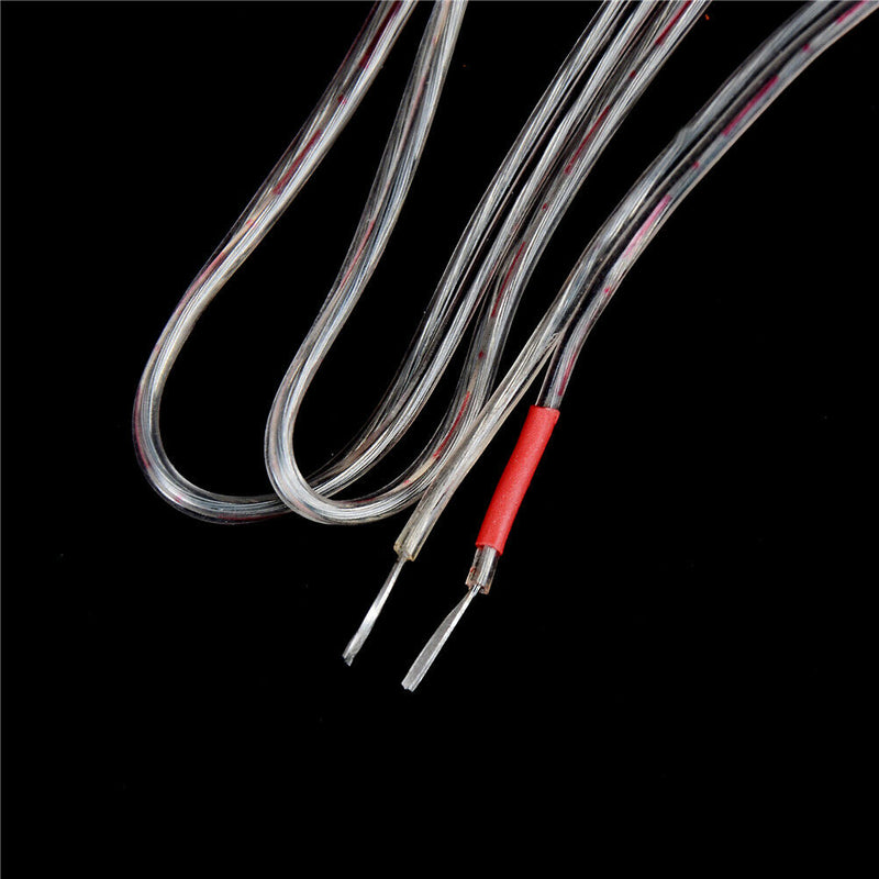 Replacement repair Speaker Bare Wire cable 5ft With RCA Plug to Stripped Ends FT