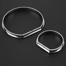 4pcs Dashboard Decoration Frame Auto Car Front Styling Cover for BMW E46
