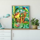 5D DIY Full Drill Diamond Painting Animal Cross Stitch Home Art (Cartoon07)