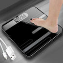 Bathroom Floor Humanscale Glass Intelligent Electronic Scale Usb Charging L