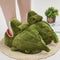 Animal Slippers for Kids and Adults, Fun Costume Cozy Furry Crocodile Slippers