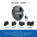 KingMa NP-FW50 Dual Slot Micro USB Battery Charger for Sony A7 A7R2 A7M2 A