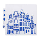 DIY Biscuit Coffee Spray Mold Scrapbooking Template Cake Decoration Tool