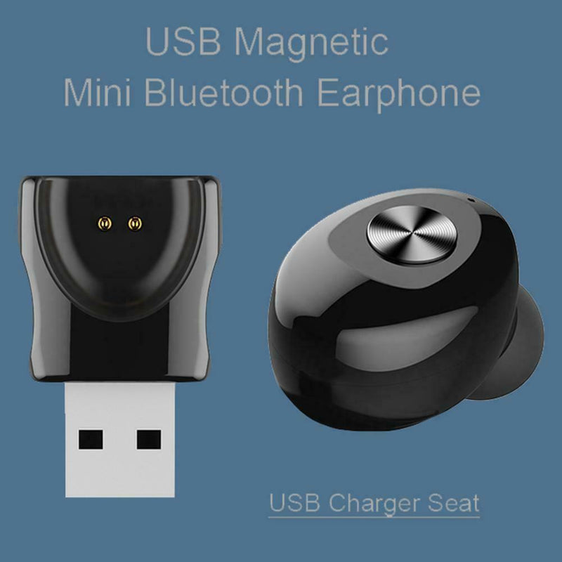 Bluetooth 5.0 XG12 Earphone Wireless HIFI Sound Sport USB Charge Headset SN9F