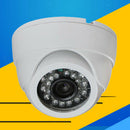 1200TVL Dome Security Camera, Day Night Vision 24 Ir LEDs Outdoor Indoor