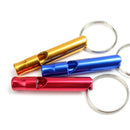 2 Pack Aluminium Keyring Dog Pet Puppy Training Loud Hiking Walk Whistle Kit#