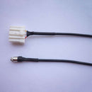 Car Aux input Audio Cable Female 3.5MM Plug Fit for Mazda M6/M3/RX-8/MX-5 R9D4