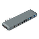 7 in 1 USB-C HUB Type C to 4K HDMI USB 3.0 Adapter SD Card Reader MacBook Pro