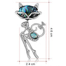 Abalone Shell Crystal Brooch Pin Wedding Bridal Bouquet Animal Brooch Jewe %o