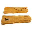 1 Pair Fireproof Wearable Welders Gauntlet Work Gloves Welding Gauntlets