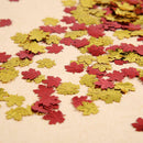 200pcs Aluminum Foil Maple Leaf Shaped Confetti Romantic Wedding Supplies