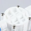 1PC RO 4 Way Valve 1/4" OD Hose Quick Connection Diaphragm Valve Fitti_