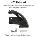 Roller Skates Brakes Pads Inline Skates Brakes Block Brake Blade Pad Accessories