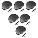 6 Pcs Semicircle Shape Electric Guitar Metal Tuning Pegs Cap Tuners Machine Head