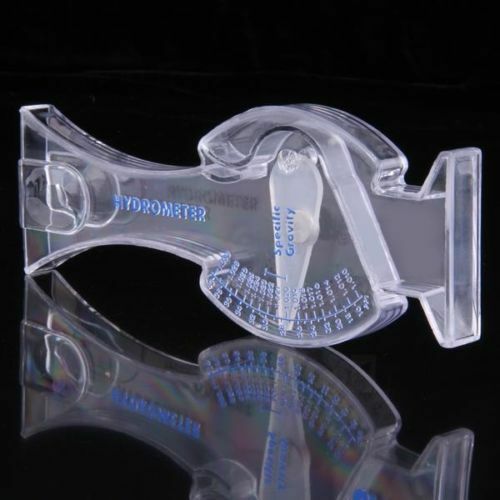 Accurate Hydrometer Salinity Meter For Aquarium Fish Tank Marine Sea Saltwater